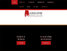 Tablet Screenshot of ala-lawyers.org